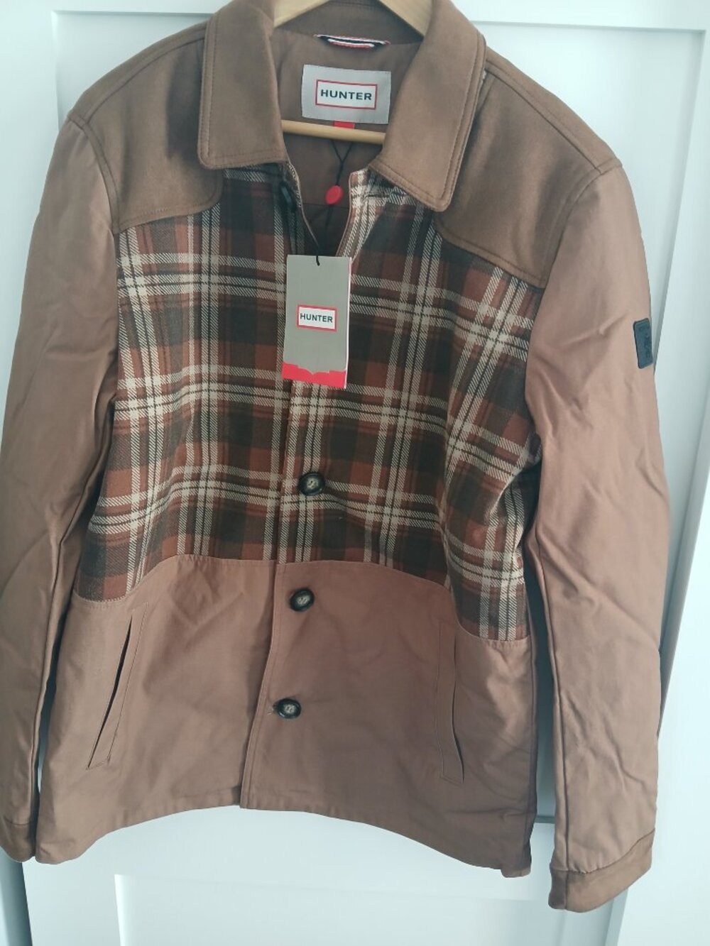 Men's HUNTER Lined Canvas Jacket Size S
